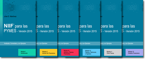 Módulos: NIIF para las PYMES - Versión 2015 por José D. Martínez